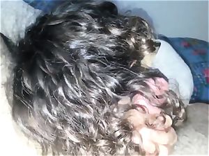 Curly haired cocksluts are finest jizz-shotgun gaggers