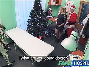 FakeHospital doc Santa shoots a load two times this yr
